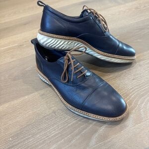 ECCO Mens Dri-tan Cap Toe Oxford Sneaker Leather